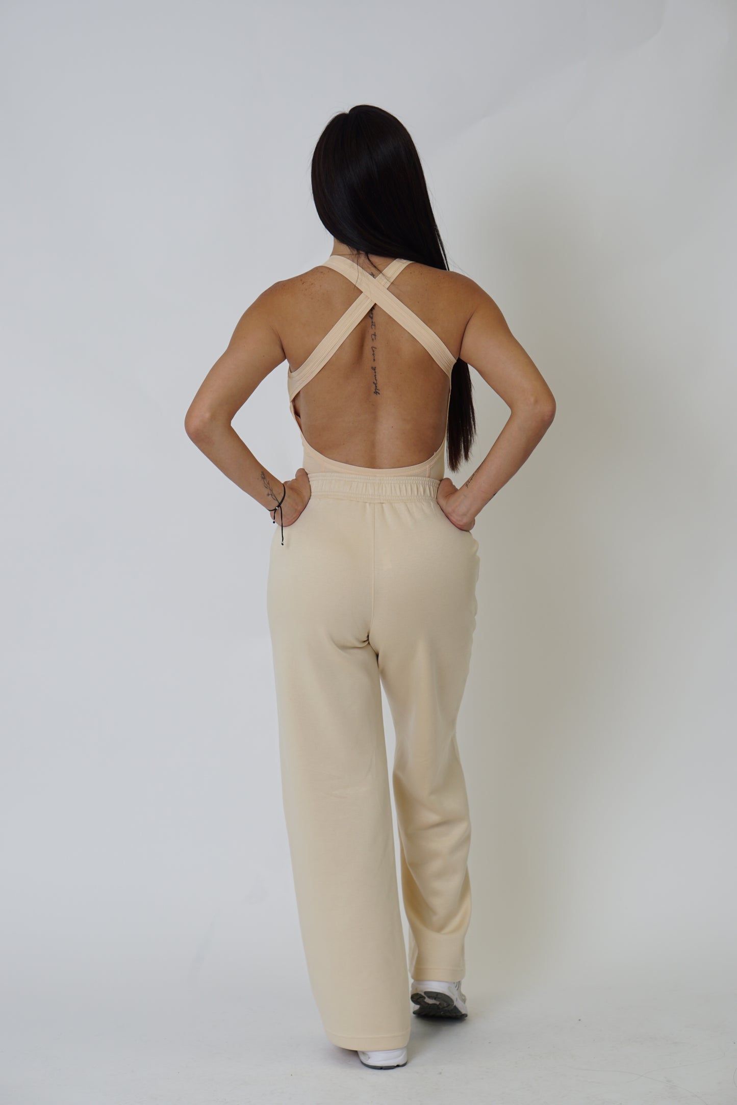 Charlotte Joggers Brown/ Beige