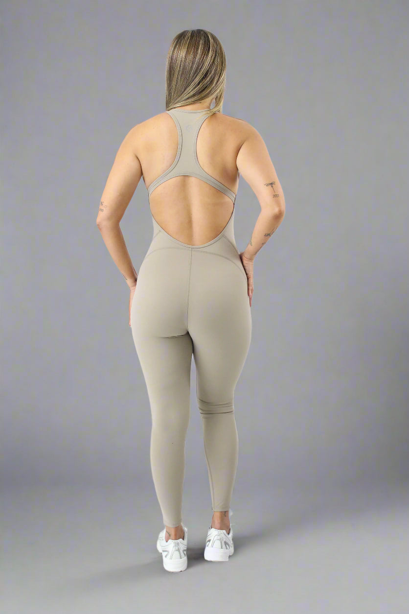 Uranus Beige Jumpsuit