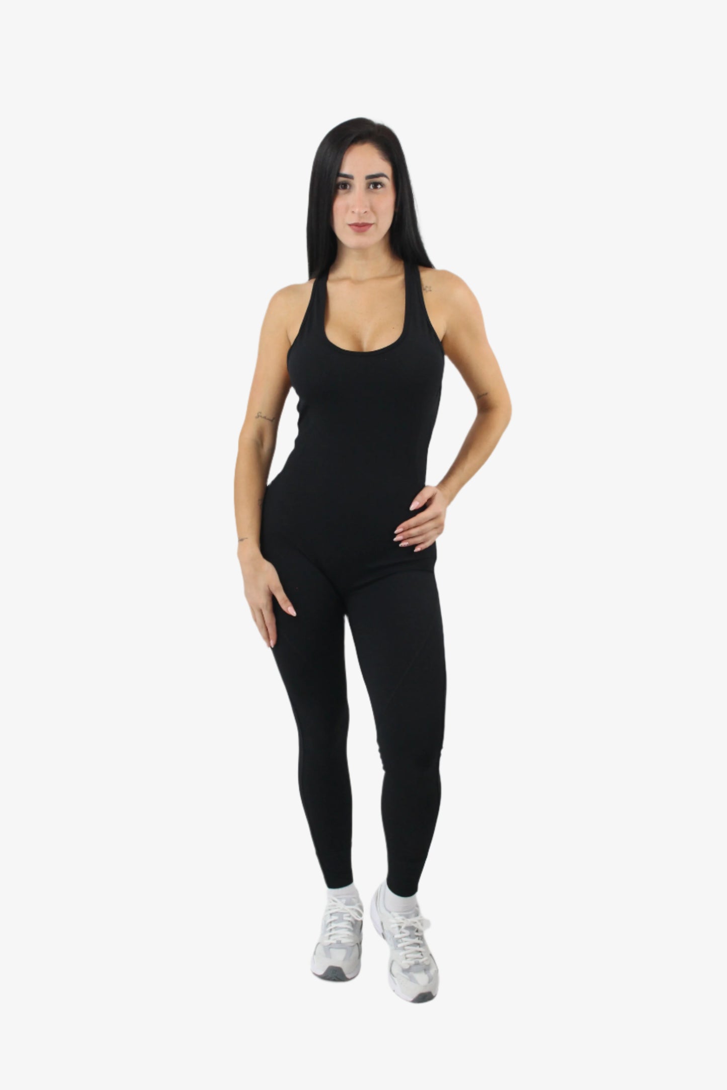 Menta Black Jumpsuit