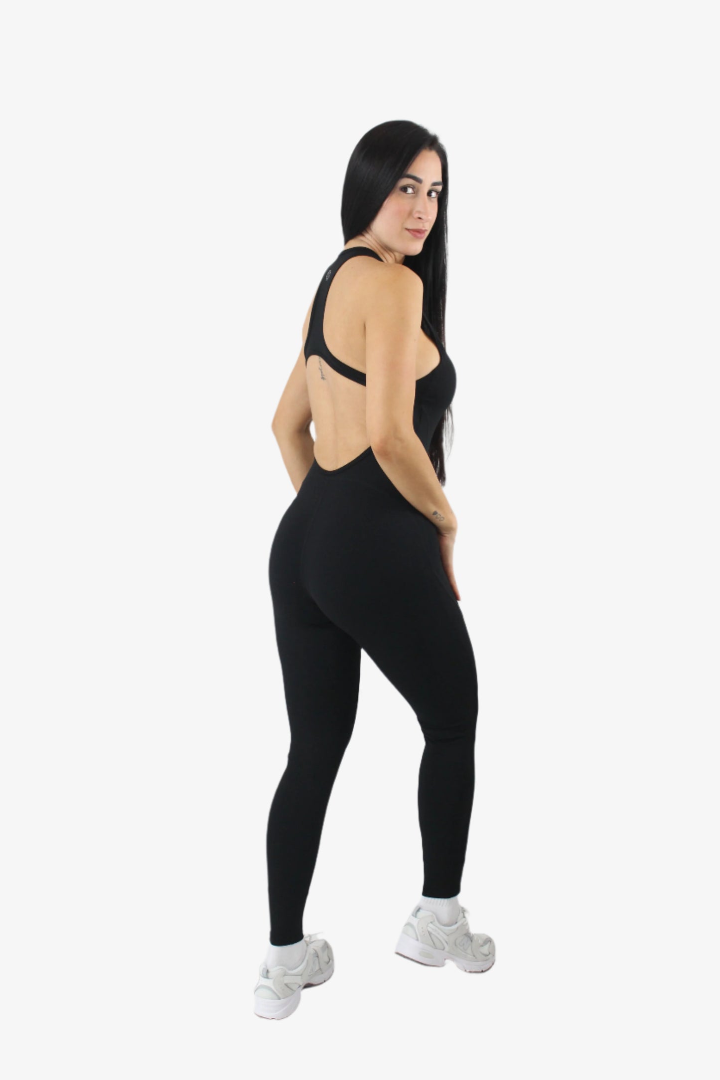 Menta Black Jumpsuit