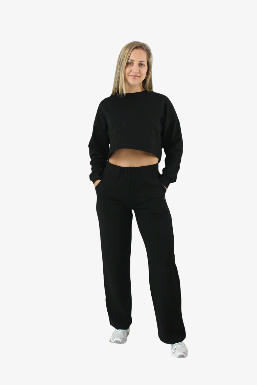 Lucky Black Hoodie Set