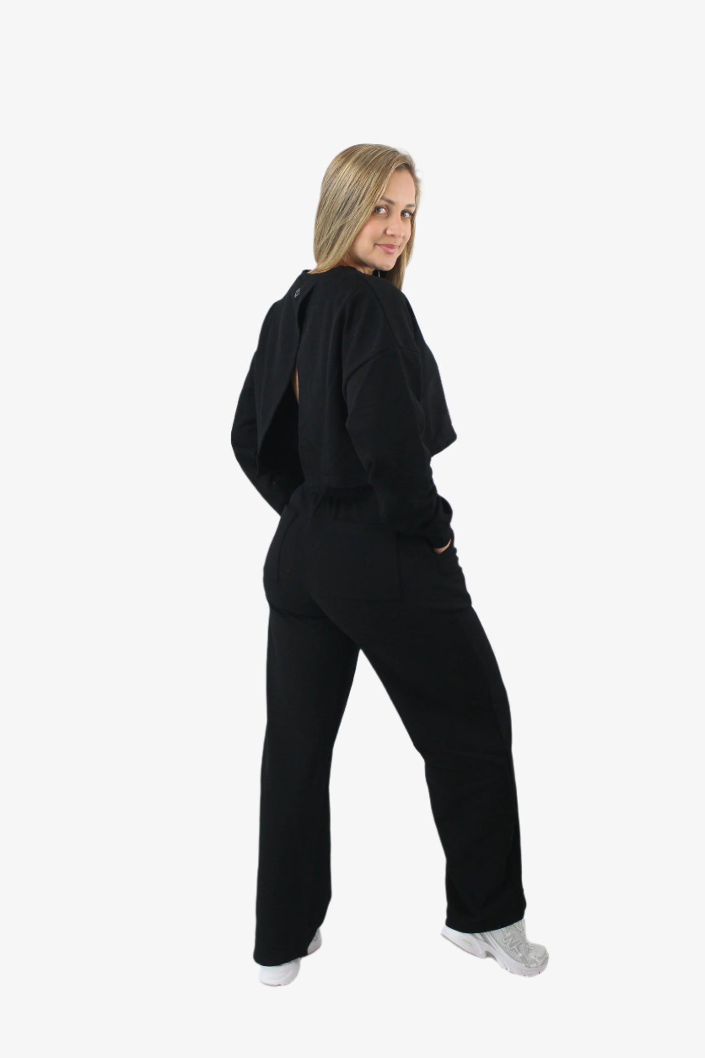 Lucky Black Hoodie Set