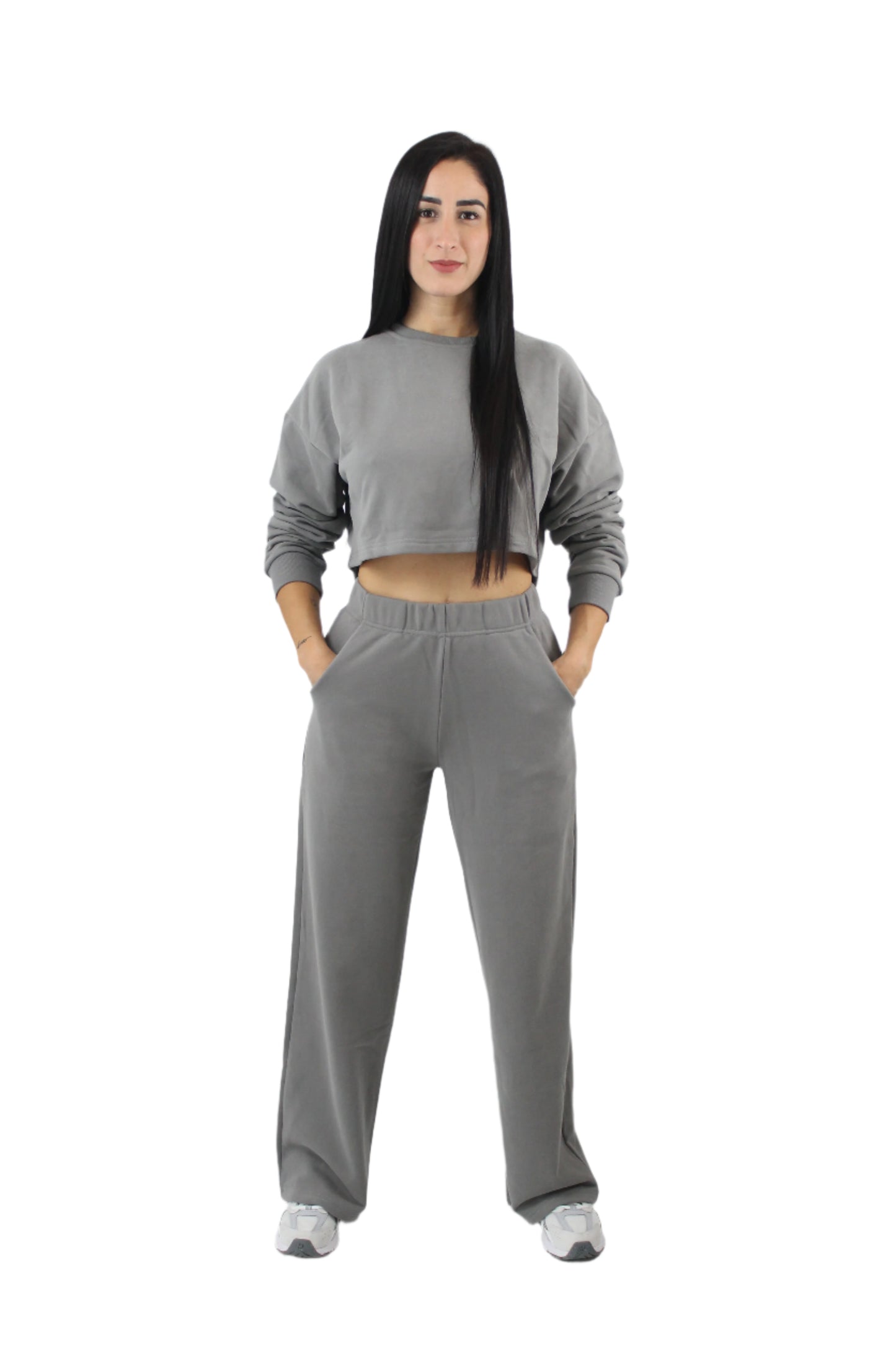 Lucky Grey Hoodie Set